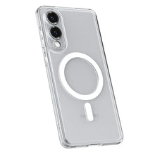 Заредете изображение във визуализатора на галерията – SPIGEN case ULTRA HYBRID MAG compatible with MagSafe for SAMSUNG S25 Edge clear white
