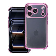 Заредете изображение във визуализатора на галерията – Гръб Antishock Electro за iPhone 17 Pro / 18 Pro (нисък ръб на камерата) - лилав
