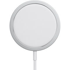 Оригинално безжично зарядно Apple 15W Qi 2.2 с MagSafe MHXH3ZM/A A2140 - бяло