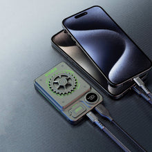 Заредете изображение във визуализатора на галерията – Dudao K24 USB-A / USB-C 10000mAh powerbank - gray
