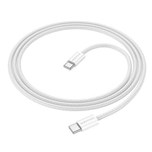 Заредете изображение във визуализатора на галерията – Borofone Cable BX104 Primo - Type C to Type C - 60W 3A 1 metre white
