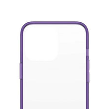 Заредете изображение във визуализатора на галерията – PanzerGlass ClearCase antibacterial Military Grade certified case for iPhone 13 Pro - transparent purple
