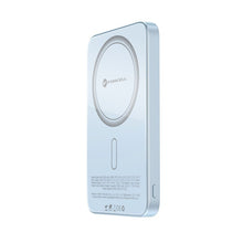 Заредете изображение във визуализатора на галерията – Powerbank compatible with MagSafe Forcell F-Energy SuperSlim F5K8 QC4.0 PD3.0 15W 5000 mAh blue
