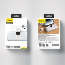 Заредете изображение във визуализатора на галерията – Dudao K20SL mini power bank in the shape of a Lightning bag 5000mAh - white
