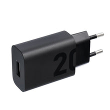 Заредете изображение във визуализатора на галерията – MOTOROLA original charger Type C 20W MC202L black bulk
