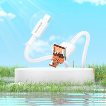 Заредете изображение във визуализатора на галерията – Borofone Cable BX102 Winner - USB + Type C to Lightning - PD 27W 1 metre white
