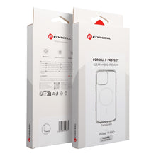 Заредете изображение във визуализатора на галерията – Case for Pixel 9 / 9 Pro / 10 / 10 Pro / 11 / 11 Pro Forcell F-Protect Clear Hybrid Premium compatible with MagSafe transparent
