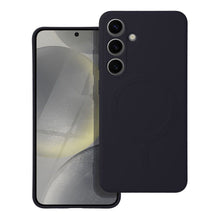 Заредете изображение във визуализатора на галерията – SILICONE MAG COVER case compatible with MagSafe for SAMSUNG S26 Edge black
