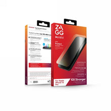 Заредете изображение във визуализатора на галерията – ZAGG InvisibleShield Glass XTR3 protective glass for iPhone 15 Pro with antibacterial coating and eyesafe technology
