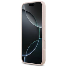 Заредете изображение във визуализатора на галерията – GUESS case for IPHONE 17 Pro Max GUHCP17XSC4GSMP (Silicone W/ Big 4G Script) pink
