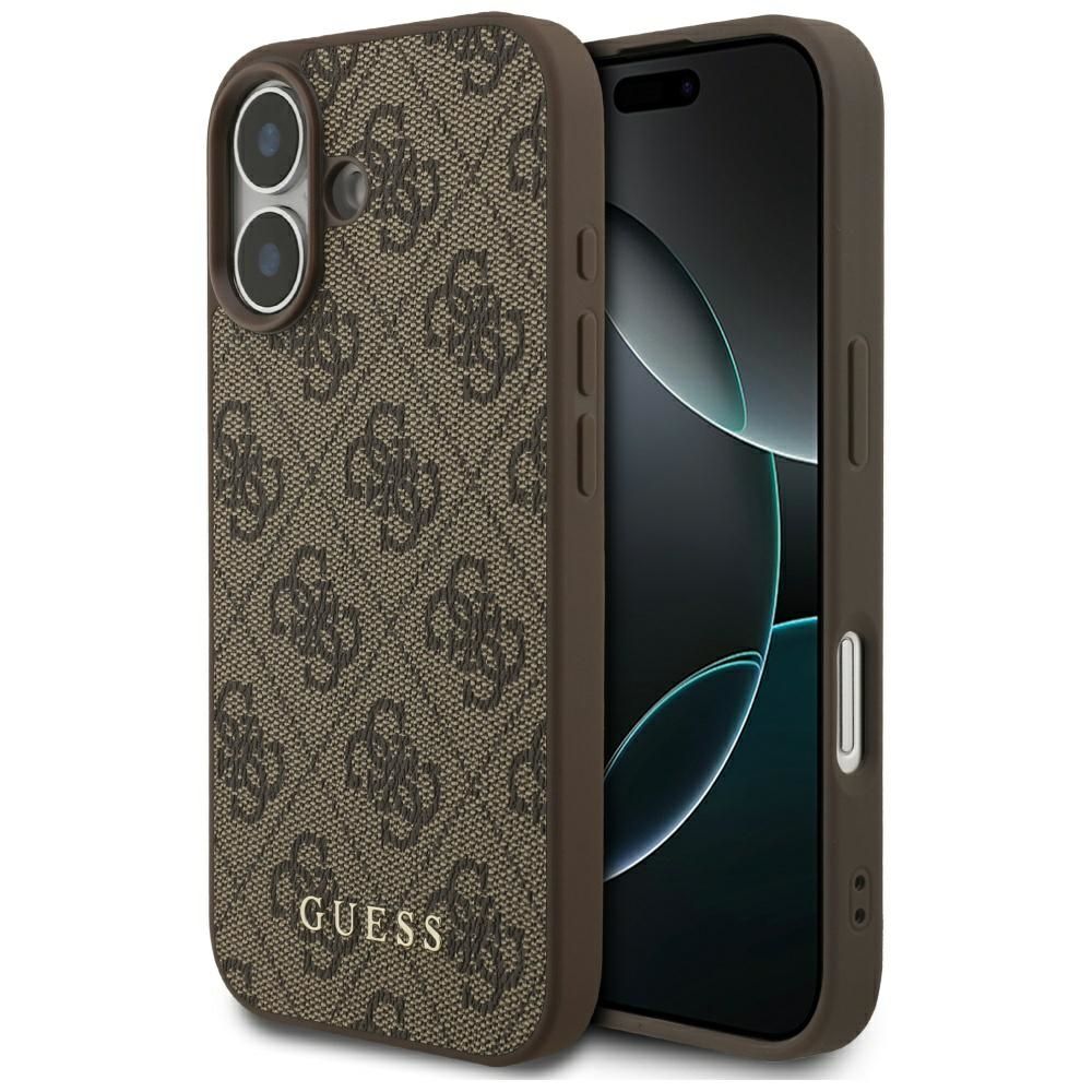 GUESS case for IPHONE 17 GUHCP17SG4GFBR (PU 4G Classic) brown