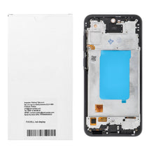 Заредете изображение във визуализатора на галерията – REWA lcd display for SAMSUNG A36 OLED black with frame
