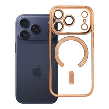 Заредете изображение във визуализатора на галерията – Case for iPhone 18 Pro / 17 Pro Electro Mag Cover compatible with MagSafe gold
