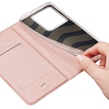 Заредете изображение във визуализатора на галерията – Dux Ducis Skin Pro case with flap and card slot for Xiaomi Redmi Note 13 Pro 5G - pink
