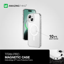 Заредете изображение във визуализатора на галерията – Amazing Thing Titan Pro Magsafe Case 10FT IP156.1TMCL for Iphone 15 transparent
