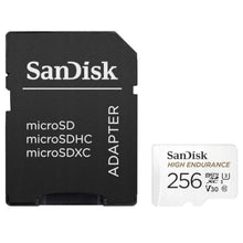 Заредете изображение във визуализатора на галерията – SANDISK карта памет microSD 256GB 100MB/s клас 10 с адаптер SD
