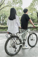 Заредете изображение във визуализатора на галерията – Rockbros 33210004001 bicycle rack with shelf - black

