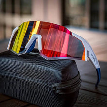 Заредете изображение във визуализатора на галерията – Rockbros SP297 polarizing cycling glasses - white
