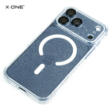 Заредете изображение във визуализатора на галерията – X-ONE Dropguard Pro compatible with MagSafe for iPhone 18 Pro / 17 Pro glitter white
