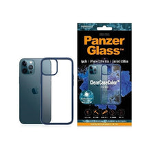 Заредете изображение във визуализатора на галерията – PanzerGlass ClearCase case for iPhone 12 Pro Max - transparent and blue
