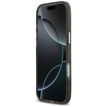 Заредете изображение във визуализатора на галерията – KARL LAGERFELD case for IPHONE 17 Air compatible with MagSafe KLHMP17MHMKBKCHOK (IML Glitter K&amp;C Heads Logo) black
