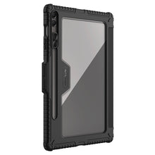 Заредете изображение във визуализатора на галерията – Nillkin Bumper Leather Case Pro case for Samsung Galaxy Tab S9 FE+ - black
