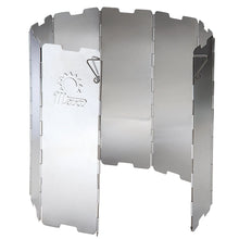Заредете изображение във визуализатора на галерията – Wind shield for a camping stove burner - silver
