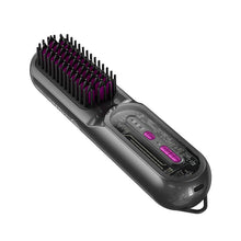 Заредете изображение във визуализатора на галерията – Hair straightener Hoco with comb HP45 gray
