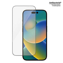Заредете изображение във визуализатора на галерията – PanzerGlass Ultra-Wide Fit Antibacterial Tempered Glass with Positioner for iPhone 14 Pro

