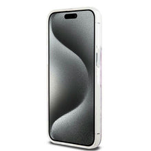 Заредете изображение във визуализатора на галерията – DKNY case for IPHONE 15 Pro Max DKHCP15XLCPEPP (DKNY HC Liquid Glitters W/Checkered Pattern) pink
