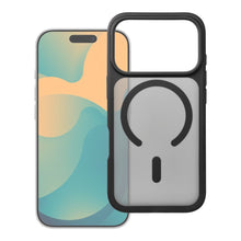 Заредете изображение във визуализатора на галерията – Case for iPhone 7 / 8 / SE2 Forcell F-Protect Smoke Hybrid Premium Lite compatible with MagSafe black
