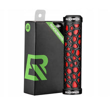 Заредете изображение във визуализатора на галерията – Rockbros 2017-14ARD bicycle grips - black and red
