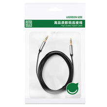 Заредете изображение във визуализатора на галерията – Ugreen AV119 10736 audio cable mini jack 3.5mm / mini jack 3.5mm 3m - black
