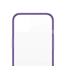 Заредете изображение във визуализатора на галерията – PanzerGlass ClearCase antibacterial case with Military Grade certificate for iPhone 13 / 14 / 15 - transparent purple

