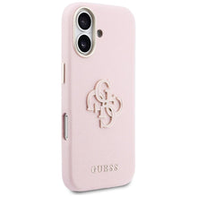 Заредете изображение във визуализатора на галерията – GUESS case for IPHONE 17 GUHCP17S5PS4RGGP (PU FW Resin Logo) pink
