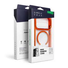 Заредете изображение във визуализатора на галерията – ROAR case MAG BUMPER compatible with MagSafe for IPHONE 18 Pro / 17 Pro orange
