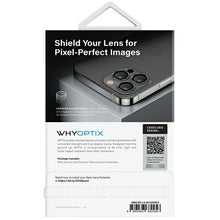 Заредете изображение във визуализатора на галерията – Uniq Optix Glass Aluminum Camera Lens Protector for iPhone 14 / 14 Plus Camera Lens with Applicator - Black
