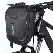Заредете изображение във визуализатора на галерията – WILDMAN traveling bag for bike handlebars with zipper 3L E8 black
