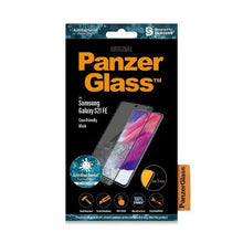 Заредете изображение във визуализатора на галерията – PanzerGlass E2E Microfracture antibacterial glass for Samsung Galaxy S21 FE - with black frame
