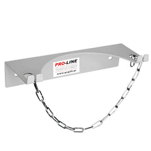 Заредете изображение във визуализатора на галерията – Wall holder for 1 gas cylinder, max. diameter 250 mm PRO-LINE cylinders
