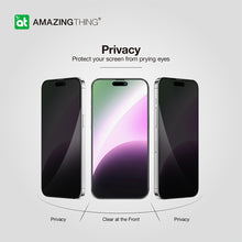 Заредете изображение във визуализатора на галерията – Amazing Thing Tempered glass Titan Privacy Glass IP156.1PRCFGLA for Iphone 15
