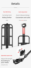 Заредете изображение във визуализатора на галерията – Rockbros 33210004001 bicycle rack with shelf - black

