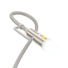 Заредете изображение във визуализатора на галерията – HOCO cable All-in-one USB A / Type C to Type C / LED Light 3A 60W U138 1,2 m grey
