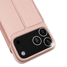 Заредете изображение във визуализатора на галерията – DUX DUCIS wallet case SKIN PRO for IPHONE 17 PRO rose
