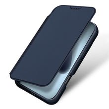 Заредете изображение във визуализатора на галерията – DUX DUCIS wallet case SKIN PRO for IPHONE 17 PRO MAX blue
