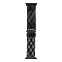Заредете изображение във визуализатора на галерията – FORCELL F-DESIGN FA11 stainless steel strap for APPLE Watch 38 / 40 / 41 mm black
