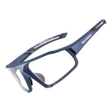 Заредете изображение във визуализатора на галерията – Rockbros SP216BL photochromic UV400 cycling glasses - blue
