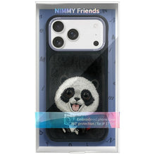 Заредете изображение във визуализатора на галерията – NIMMY case BIG EYED PET 2.0 Panda for IPHONE 17 black
