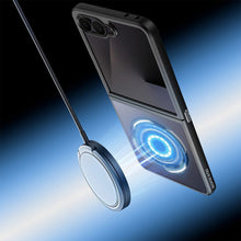 Заредете изображение във визуализатора на галерията – DUX DUCIS case AIMO MAG compatible with MagSafe for SAMSUNG Z Flip 8 black
