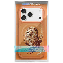 Заредете изображение във визуализатора на галерията – NIMMY case LION compatible with MagSafe for IPHONE 18 Pro/17 Pro orange
